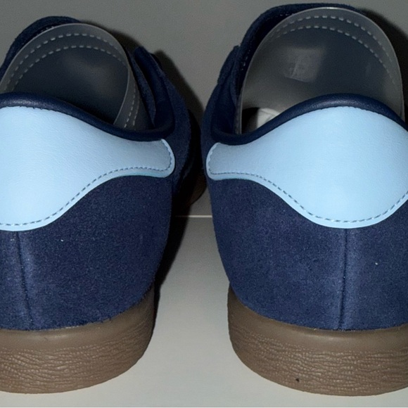 Adidas Men's Dark Blue and Light Blue Sneakers - Picture 5 of 7